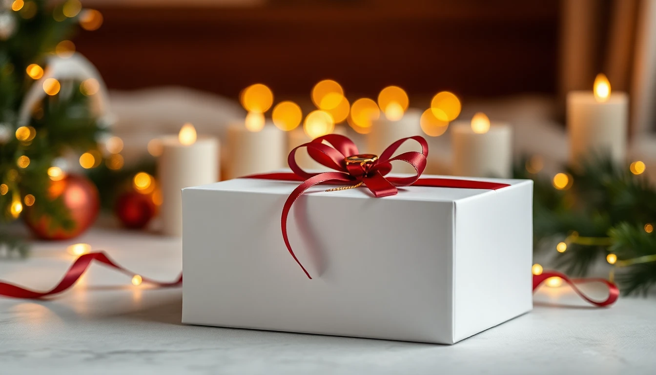 Symbolbild für Schenkung: eine elegant verpackte Geschenkbox